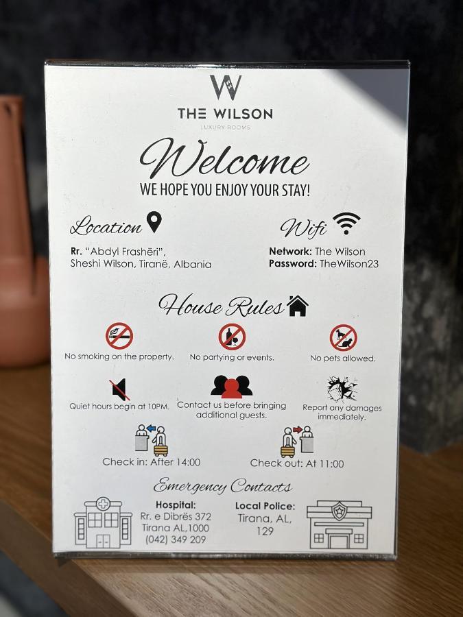 The Wilson Tirana Exterior foto